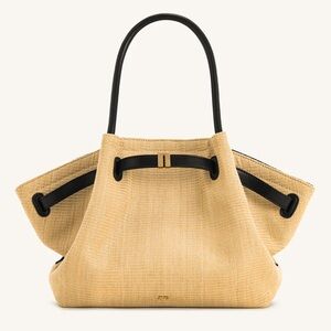JW PEI Hana Medium Straw Tote Bag